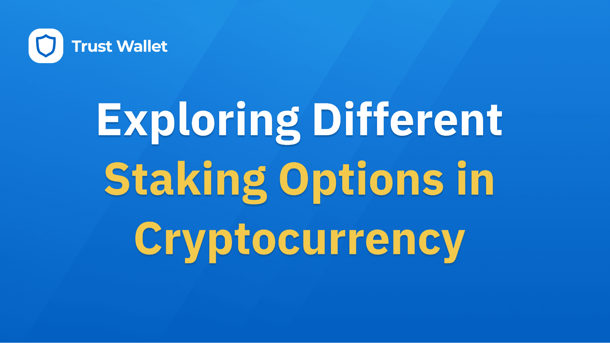 Exploring Different Staking Options in Cryptocurrency